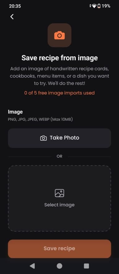 Image import